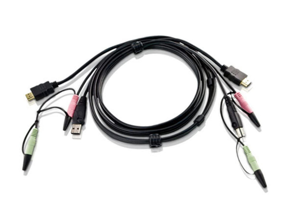 ATEN 1.8M USB HDMI KVM Cable with Audio 2L-7D02UH