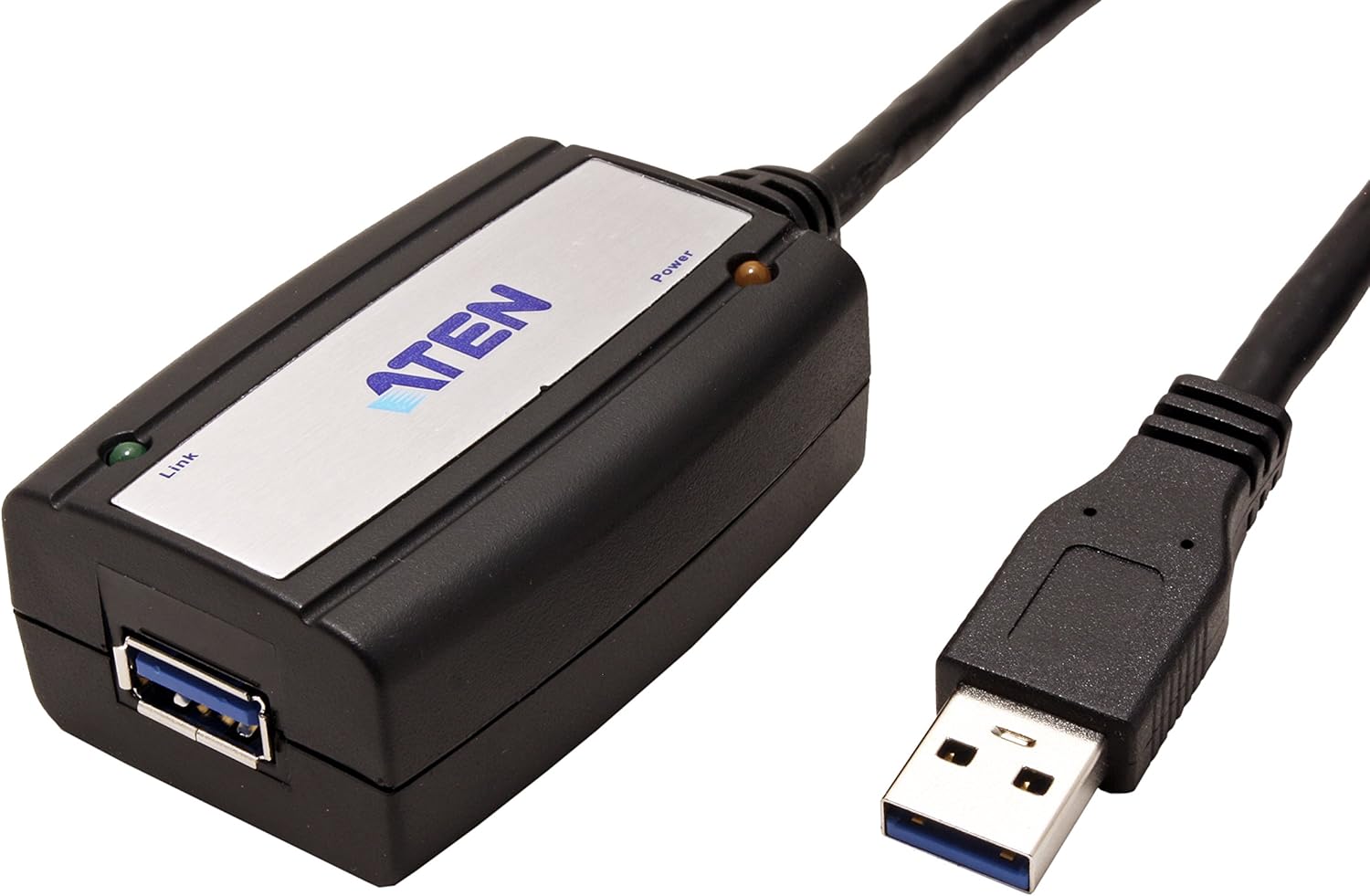 ATEN USB 3.0 5M Extender Cable UE350A, Up to 5 Gbps, USB 3.0, 2.0 & 1.1 compatible, Plug and play, non-powered, UK, #1 KVM Market Leader