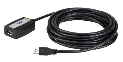 ATEN USB 3.0 5M Extender Cable UE350A, Up to 5 Gbps, USB 3.0, 2.0 & 1.1 compatible, Plug and play, non-powered, UK, #1 KVM Market Leader