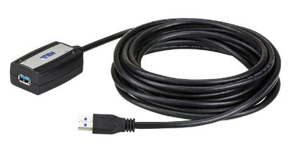 ATEN USB 3.0 5M Extender Cable UE350A, Up to 5 Gbps, USB 3.0, 2.0 & 1.1 compatible, Plug and play, non-powered, UK, #1 KVM Market Leader