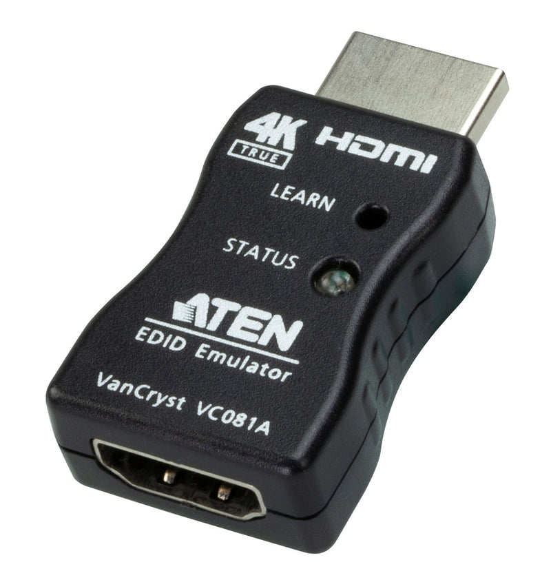 True 4K HDMI EDID Emulator Adapter VC081A ATEN up to 3840 x 2160 @ 60Hz (4:4:4