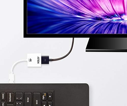 ATEN VC986B-AT Video Converter Active Video Converter (Active Video Converter 4096 x 2160 Pixels, VC986B-AT, Converts DisplayPort signals to HDMI output