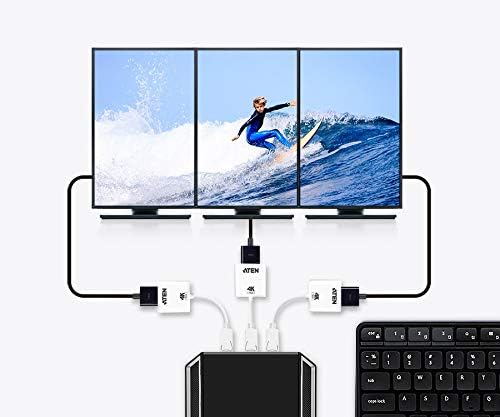ATEN VC986B-AT Video Converter Active Video Converter (Active Video Converter 4096 x 2160 Pixels, VC986B-AT, Converts DisplayPort signals to HDMI output