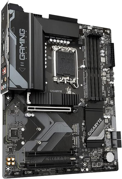 Gigabyte B760 GAMING X Motherboard - Supports Intel Core 14th Gen CPUs, 8+1+1 Phases Digital VRM, up to 7600MHz DDR5 (OC), 3xPCIe 4.0 M.2, 2.5GbE LAN, USB 3.2 Gen 2