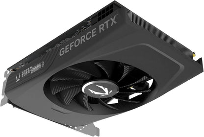 ZOTAC GAMING GeForce RTX 4060 8GB Solo DLSS 3 8GB GDDR6 128-bit 17 Gbps PCIE 4.0 Super Compact Gaming Graphics Card, ZT-D40600G-10L