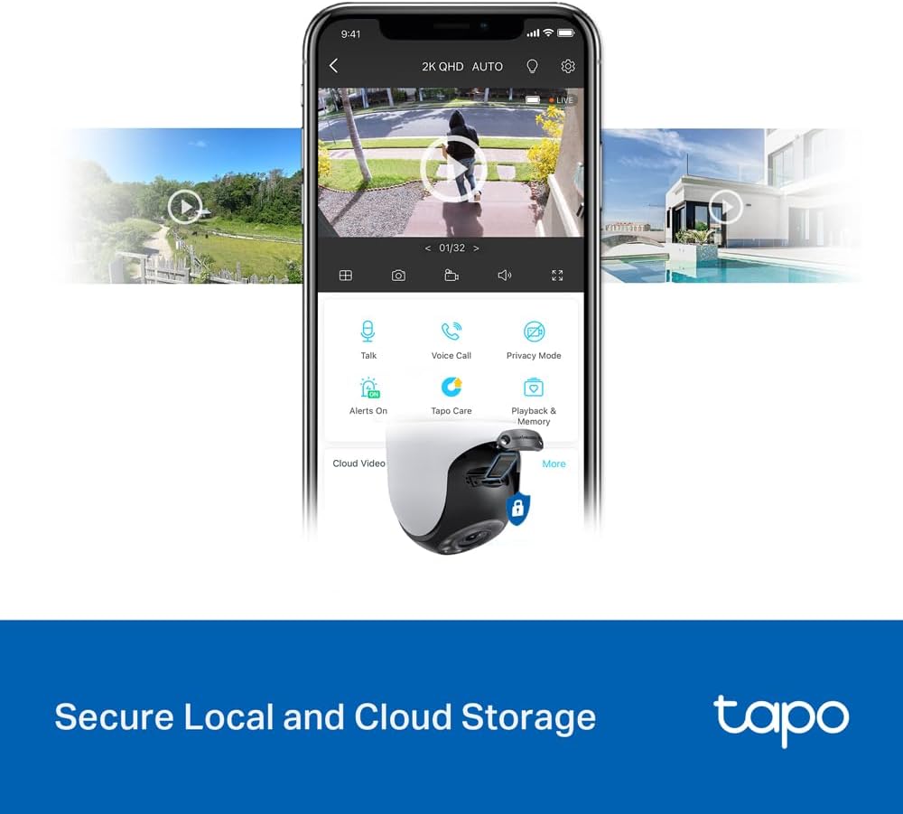 Outdoor Pan/Tilt Security Wi-Fi Camera