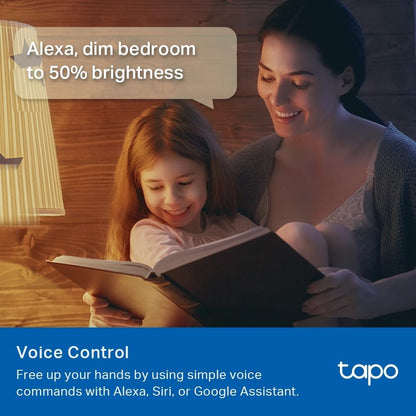 Tapo E27 MATTER Smart Bulb, Energy Monitoring, Advanced Music Sync 1055 lm, 8.6W Smart Light Bulb, Dimmable, Tunable Alexa Light Bulbs, Voice Control with Apple HomeKit, Alexa and Google, Tapo L535E