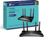 TP-Link AX1800 Dual-Band Wi-Fi 6 Gigabit VDSL/ADSL Modem Router, 1201 Mbps/5 GHz, 574 Mbps/2.4 GHz, 1× USB 2.0，2×2MU-MIMO, VoIP Support, TP-Link Tether App, Versatile Connect (Archer VX1800v)