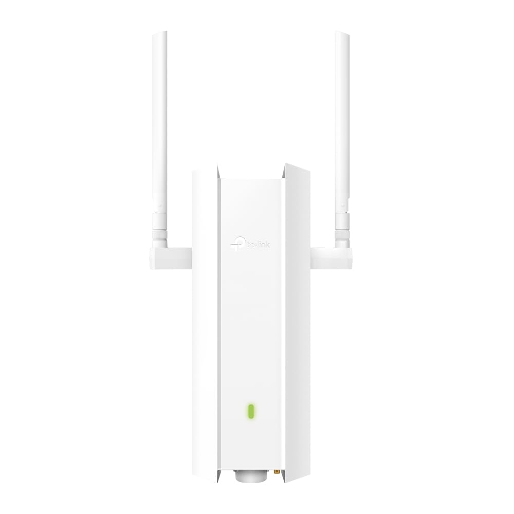 TP-Link AX1800 Dual-Band Wi-Fi 6 Access Point, Supports Gigabit Ethernet Port and Passive PoE+, Long-range coverage, Indoor/Outdoor Weatherproof, Mesh and seamless roaming (EAP625-Outdoor HD