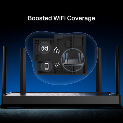 TP-Link Archer BE230 Router WiFi 7 BE3600Mbps, WiFi Router, 2.5G Ports, USB 3.0 Port, Maximized Coverage, VPN Router, Internet Booster Routers, WiFi Booster, HomeShield Security, Easy Setup,EasyMesh