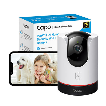 Pan/Tilt AI Home Security Wi-Fi Camera