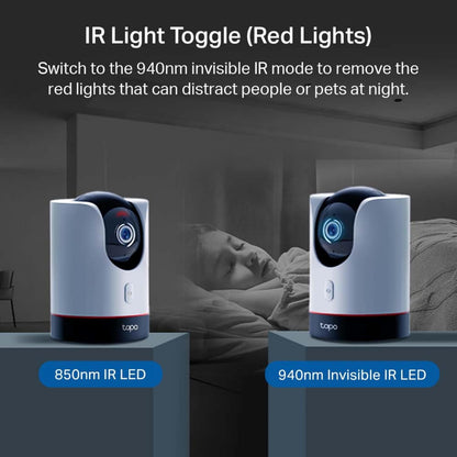 Pan/Tilt AI Home Security Wi-Fi Camera