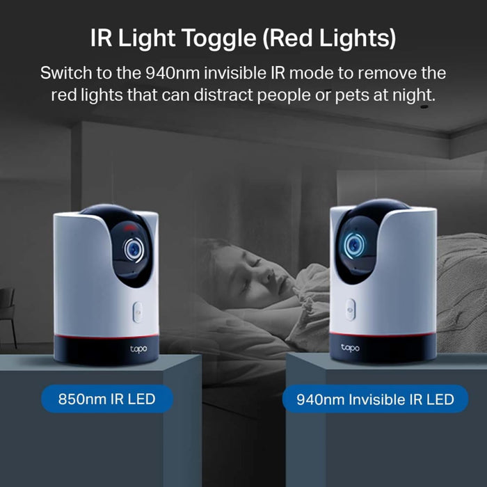 Pan/Tilt AI Home Security Wi-Fi Camera