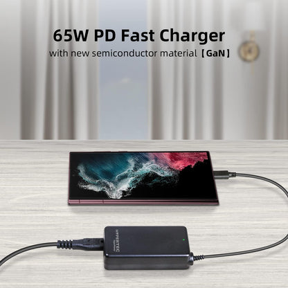 Hypertec HyperPower 65W Universal USB-C GaN Tech Power Supply 3.0 PD QC4+ For Laptop Notebook Smartphone Tablet