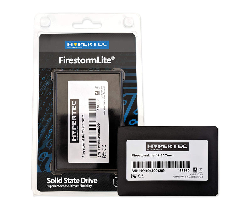 Hypertec FirestormLite 120 GB 2.5-Inch 7 mm SATA 6Gbps Solid State Drive with 9.5 mm Adapter