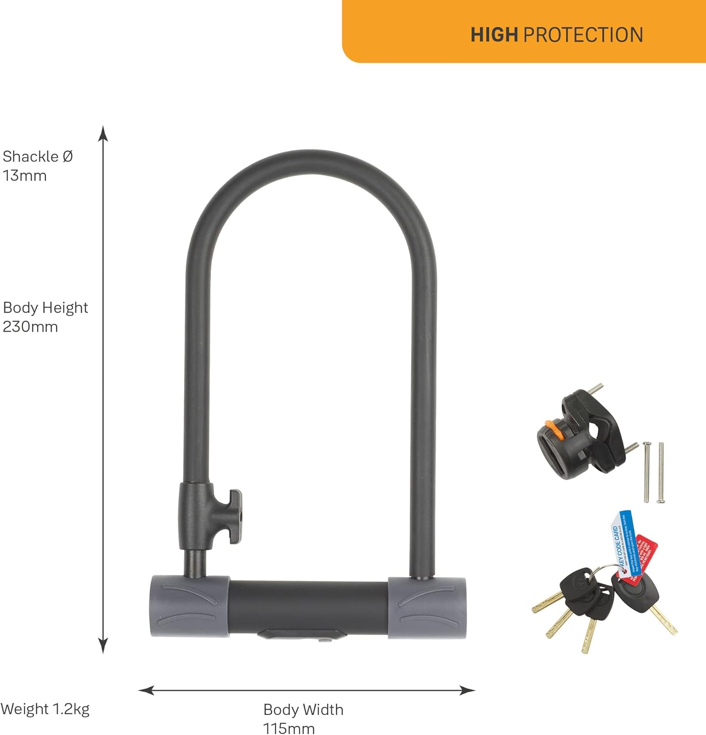 Yale High Security U Bike Lock
