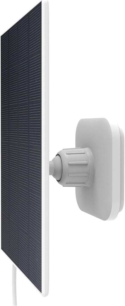 Yale - Solar Panel Charger - Outdoor Usage - Up to 3W Power in Direct Sunlight - Easy Installation - 2m Cable - USB-C Connector - Accessory Compatible with Yale Smart Outdoor Camera