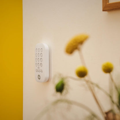 Yale Keypad | Arm, Part-Arm, Disarm | Control 4 Security Areas | Panic Button | PIN Security | Backlit Keys | Only Compatible with New Yale Smart Alarm