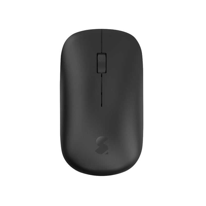Styletech Silent Multi-Mode Wireless Mouse - Black