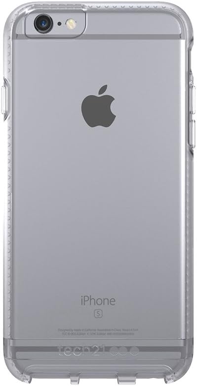 tech21 T21-5198 Impact Clear Case for iPhone 6 Plus / 6S Plus - Matte iPhone 6/6s Plus Impact Clear Clear