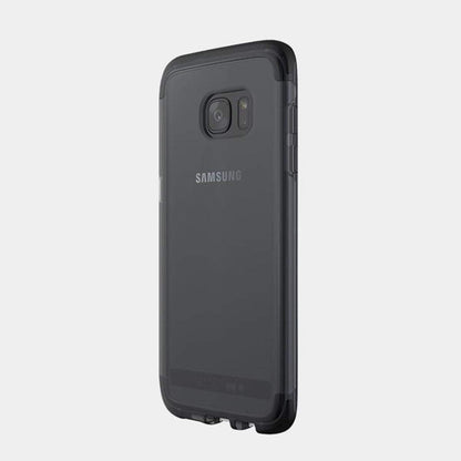 Tech21 Evo Frame Durable Impact Resistant Case Cover with FlexShock Technology for Samsung Galaxy S7 Edge - Smokey/Black