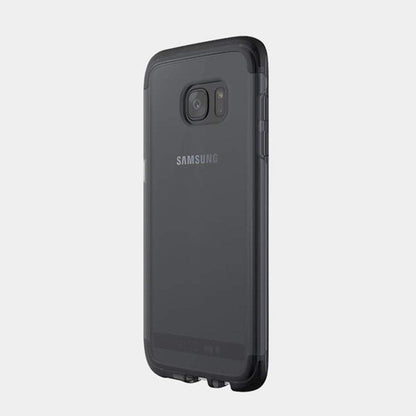 Tech21 Evo Frame Durable Impact Resistant Case Cover with FlexShock Technology for Samsung Galaxy S7 Edge - Smokey/Black