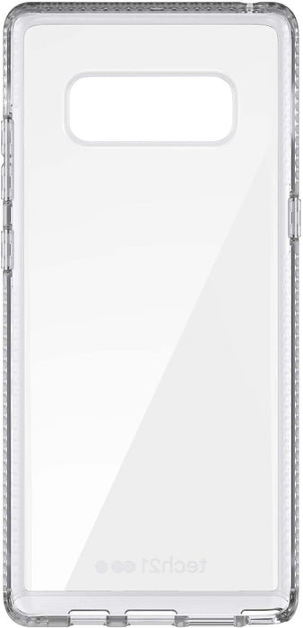 Tech21 T21-5763 Pure Clear Case for Note 8 - Ultra Thin Back Cover with BulletShield Protection - Pure Clear - Transparent Clear/White Pure Clear