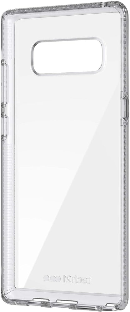 Tech21 T21-5763 Pure Clear Case for Note 8 - Ultra Thin Back Cover with BulletShield Protection - Pure Clear - Transparent Clear/White Pure Clear
