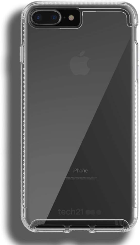 Tech21 Pure Clear - Protective Phone Case for iPhone 7 Plus / 8 Plus - 5.5 inches