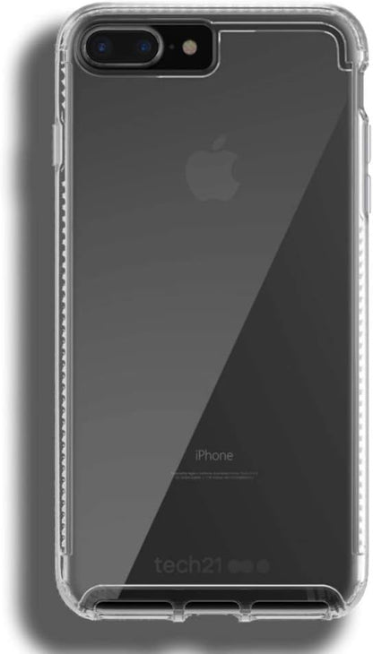 Tech21 Pure Clear - Protective Phone Case for iPhone 7 Plus / 8 Plus - 5.5 inches