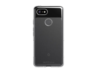tech21 Protective Google Pixel 3 XL Ultra Thin Back Cover with BulletShield Protection - Pure Clear - Transparent