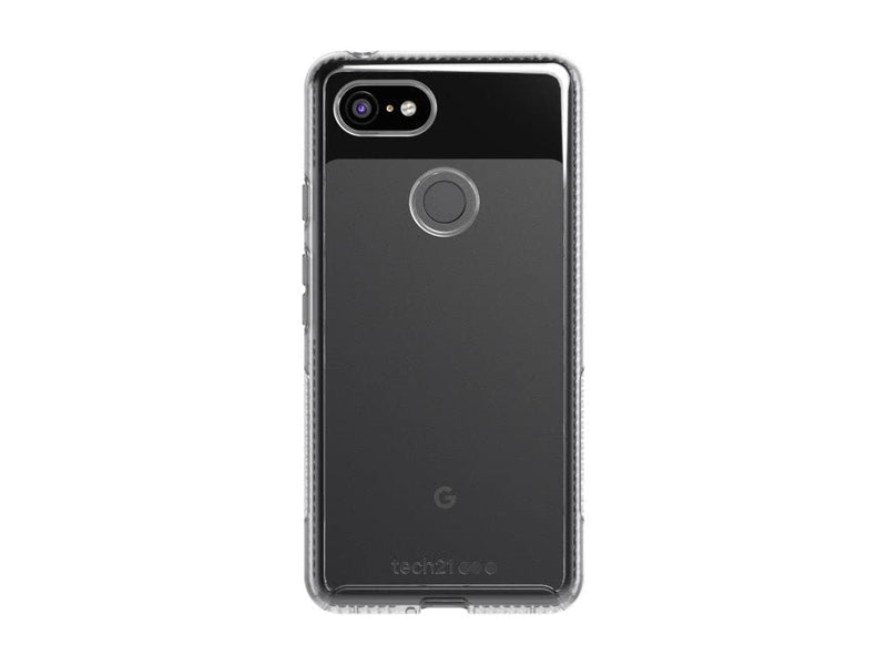 tech21 Protective Google Pixel 3 XL Ultra Thin Back Cover with BulletShield Protection - Pure Clear - Transparent