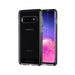 Tech21 Protective Samsung Galaxy S10 Case Thin Patterned Back Cover with FlexShock - Evo Check - Smokey Black Smokey/Black