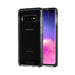 Tech21 Protective Samsung Galaxy S10+ Case Thin Patterned Back Cover with FlexShock - Evo Check - Smokey Black Smokey/Black