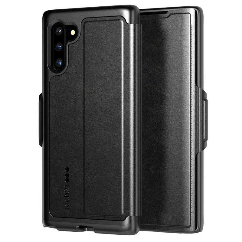 tech21 Evo Wallet case for Samsung Galaxy Note10 - impact protection - Black