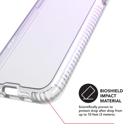 Tech21 Protective Apple iPhone 11 Pro Case Ultra-Thin Iridescent Back Cover with BulletShield - Pure Shimmer - Pink