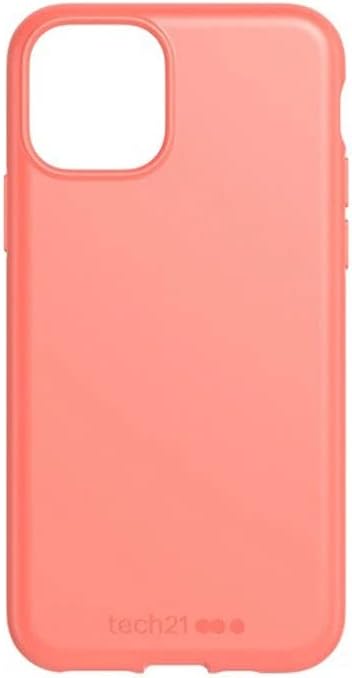 Tech21 Studio Colour Apple iPhone 11 Pro, Lightweight Thin Protective Hardshell Cover - Coral