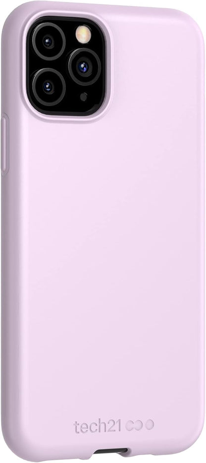 Tech21 Studio Colour Apple iPhone 11 Pro, Lightweight Thin Protective Hardshell Cover - Mauve Talc