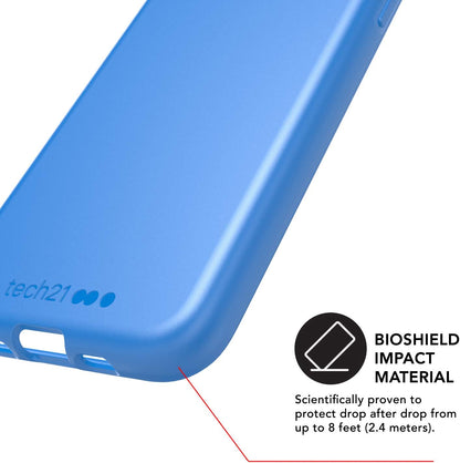 Tech21 Studio Colour Apple iPhone 11 Pro, Lightweight Thin Protective Hardshell Cover - Cornflower blue Cornflour Blue