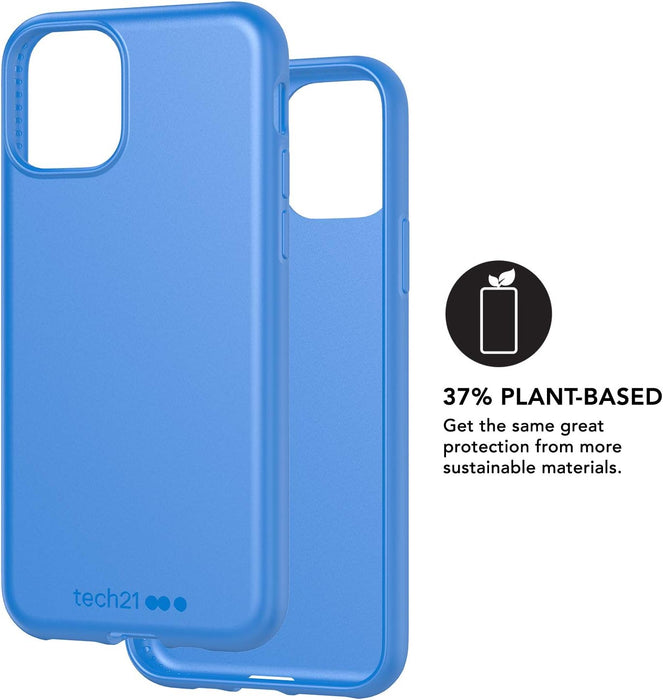 Tech21 Studio Colour Apple iPhone 11 Pro, Lightweight Thin Protective Hardshell Cover - Cornflower blue Cornflour Blue
