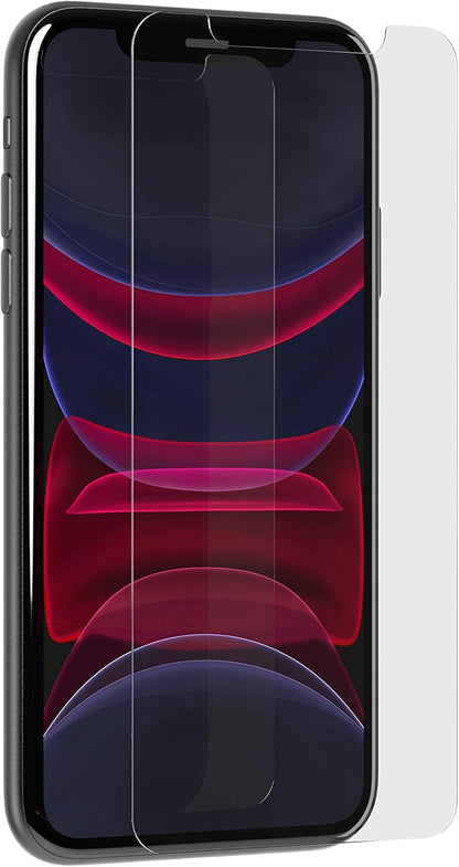 Tech21 Screen Protector Scratch-Resistant Toughened Tempered Glass with BulletShield for Apple iPhone 11 - Impact Glass - Clear