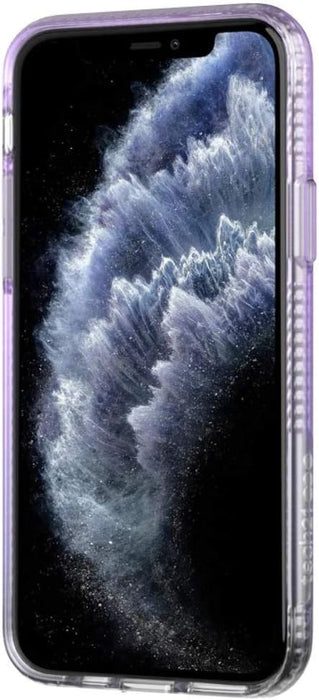 Tech21 Protective Apple iPhone 11 Pro Max Case Ultra-Thin Iridescent Back Cover with BulletShield - Pure Shimmer - Pink