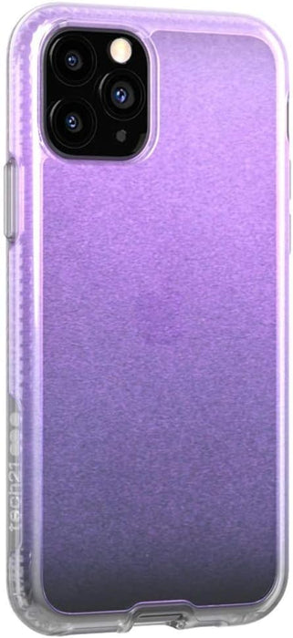 Tech21 Protective Apple iPhone 11 Pro Max Case Ultra-Thin Iridescent Back Cover with BulletShield - Pure Shimmer - Pink