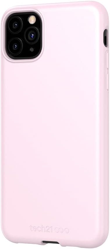 Tech21 Studio Colour Apple iPhone 11 Pro Max, Lightweight Thin Protective Hardshell Cover - Mauve Talc