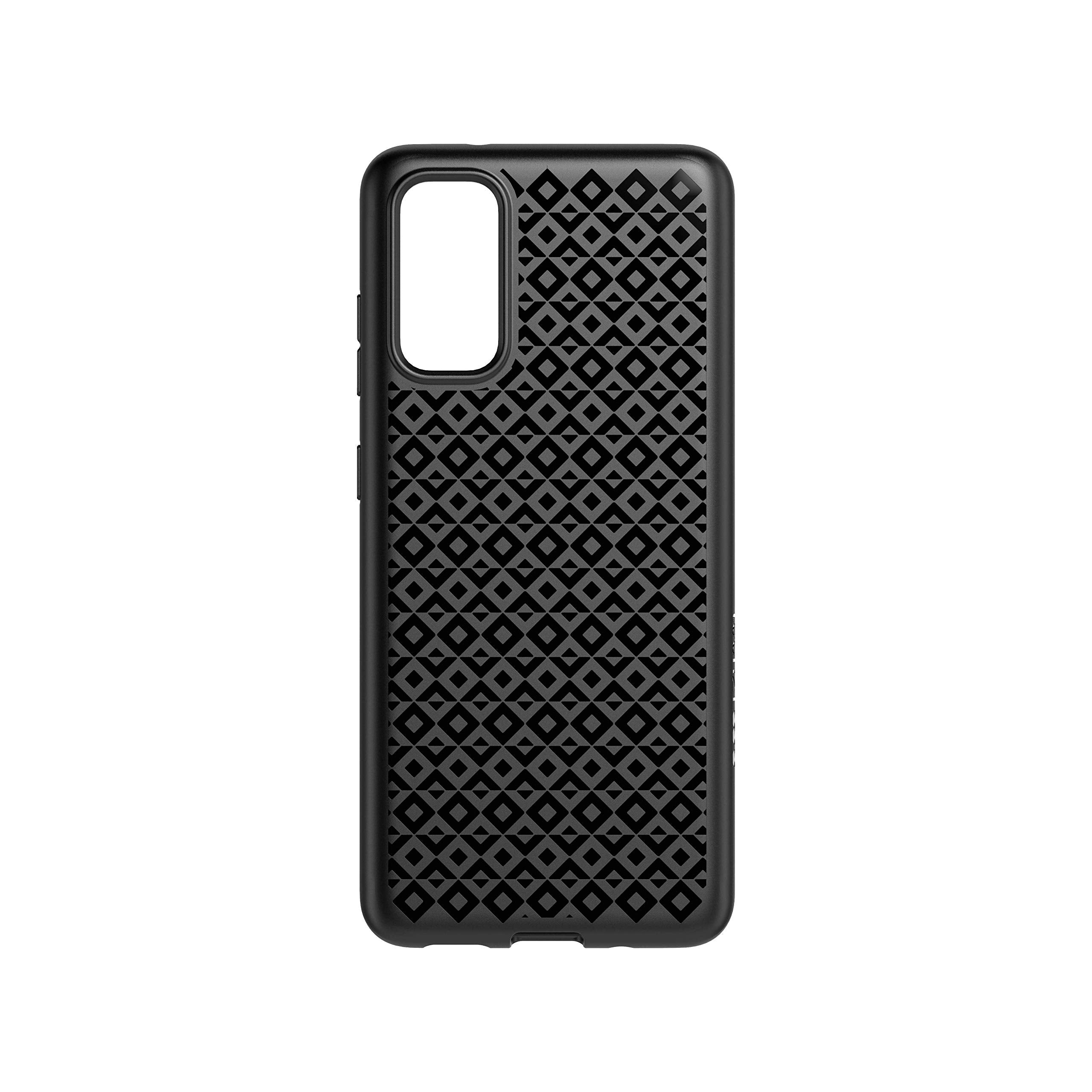 tech21 Studio Design for Samsung Galaxy S20 5G Phone Case with Germ Fighting Antimicrobial Properties and 8 ft. Drop Protection, Black Galaxy S20 Black
