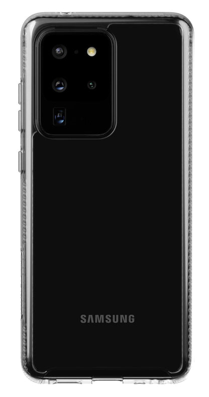 Tech21 Pure Clear Phone Case for Samsung Galaxy S20 Ultra Self-Healing Case 10 ft Drop Protection with Antimicrobial Properties – Clear,T21-7704 Clear Galaxy S20 Ultra