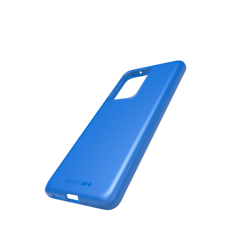 tech21 Studio Colour Antimicrobial BioShield Protective Phone Case for Samsung Galaxy S20 Ultra 5G with 8 ft. Drop Protection, Bolt From The Blue Galaxy S20 Ultra Bolt from the Blue