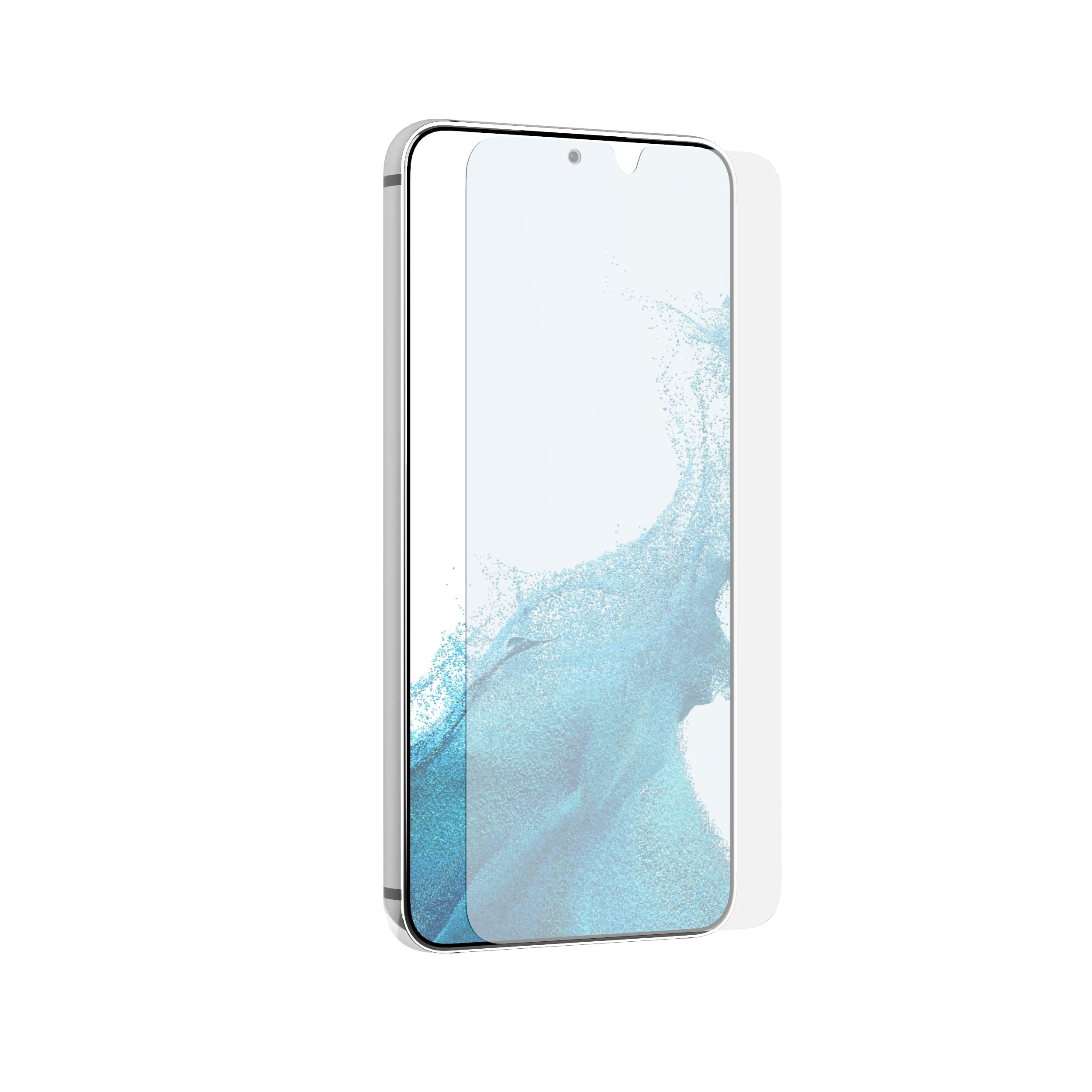 Tech21 Impact Glass for Samsung Galaxy S22 Plus – Toughened Glass Screen Protector with Scratch Resistance Clear Galaxy S22+ Clear