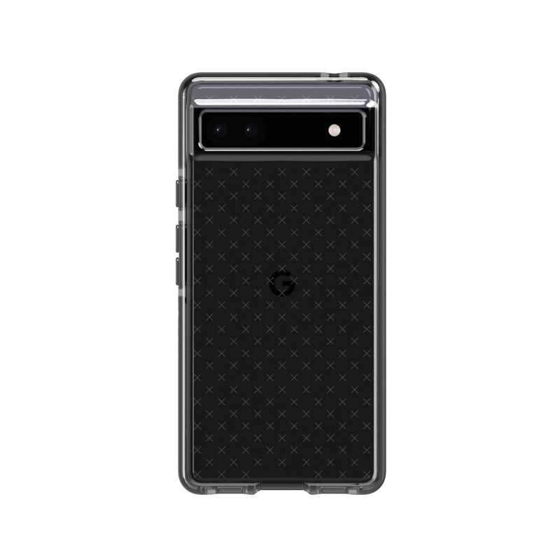 Tech21 Evo Check for Google Pixel 6a – Protective Phone Case with 16ft Multi-Drop Protection Pixel 6a EvoCheck Smokey Black