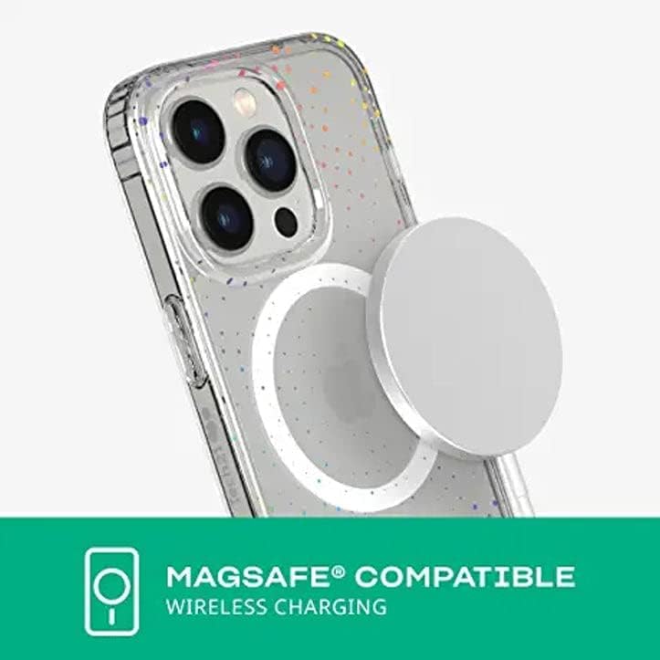 tech21 Evo Sparkle mobile phone case 15.5 cm (6.1") Cover Transparent